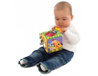 Playgro Hrkajúce kocka s hryzátkom