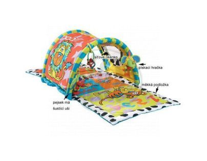 Playgro 0170174 - Hrací deka s tunelem