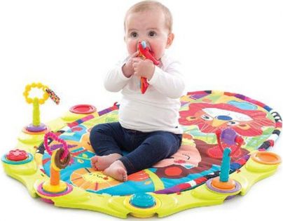 Playgro Hracia deka s flexibilné hrazdičkou