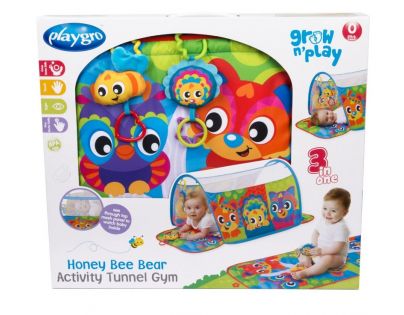 Playgro Hracia deka s tunelom Zvieratká