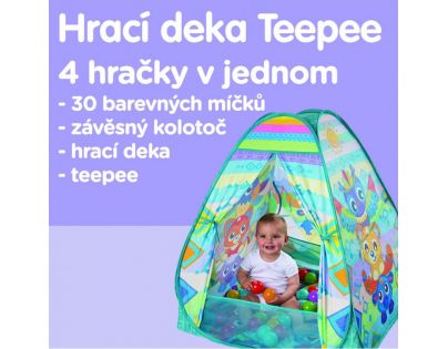 Playgro Hracia deka Teepee