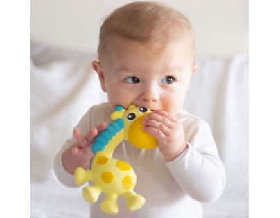Playgro Kaučukové hryzátko Žirafka
