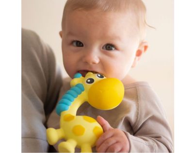 Playgro Kaučukové hryzátko Žirafka