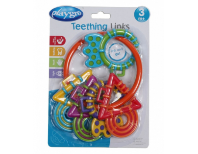 Playgro Aktívne hryzátko s rôznymi tvarmi