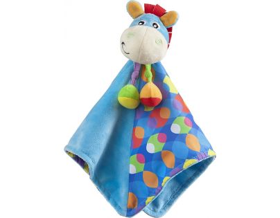 Playgro Mazlící dečka oslík modrý
