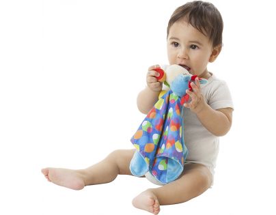 Playgro Mazlící dečka oslík modrý
