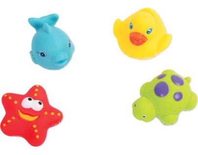 Playgro Vodné zvieratká sa sieťkou 4ks