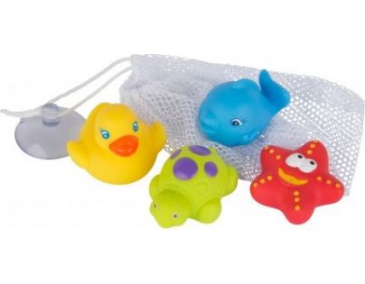 Playgro Vodné zvieratká sa sieťkou 4ks