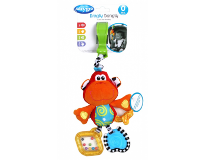 Playgro Závesná s klipom opica