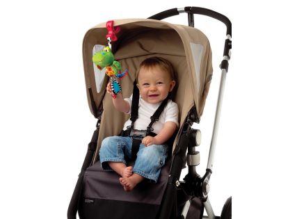 Playgro Závesná s klipom krokodíl