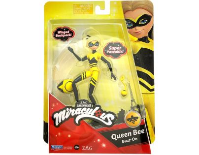 Playmates Miraculous Lienka a čierny kocúr Figúrka Queene Bee Včelia kráľovná - Poškodený obal