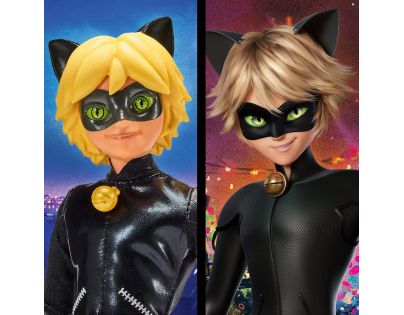 Playmates Miraculous Lienka a čierny kocúr filmová línia Čierny kocúr bábika