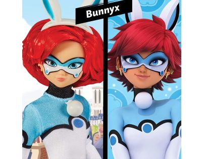 Playmates Miraculous Lienka a čierny kocúr Bábika Bunnyxnka Dragon