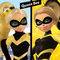 Playmates Miraculous Lienka a čierny kocúr Bábika Queene Bee Včelia kráľovná 4
