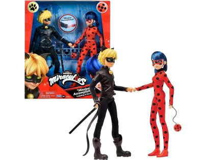 Playmates Miraculous Lienka a čierny kocúr sada bábik