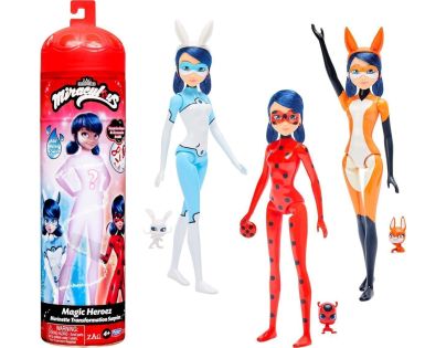 Playmates Miraculous Lienka a čierny kocúr Tranformujúci sa Marinette bábika