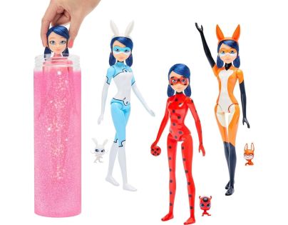 Playmates Miraculous Lienka a čierny kocúr Tranformujúci sa Marinette bábika