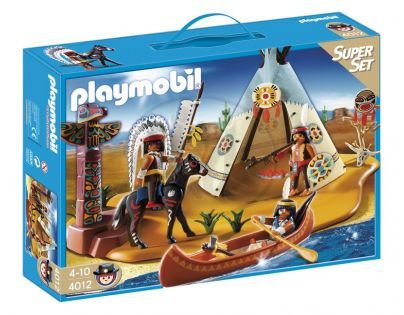 Playmobil 4012  - SuperSet Indiánská vesnice