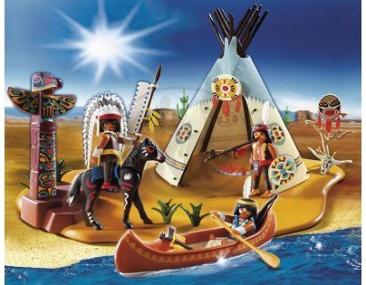 Playmobil 4012  - SuperSet Indiánská vesnice