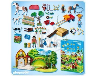 Playmobil 4167 - Adventní kalendář "Poníci s překvapením"
