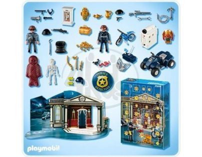 Playmobil 4168 Adventní kalendář Policie s překvapením