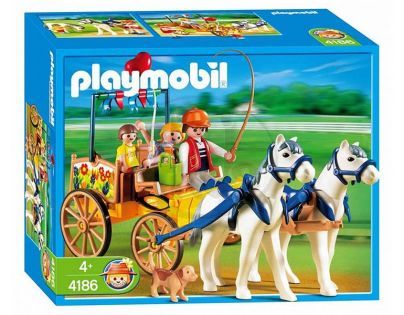 Playmobil 4186 - Kočár s koňmi