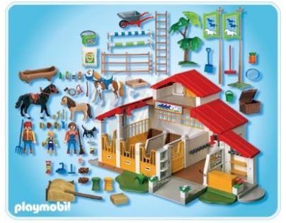 Playmobil 4190 - Velká stáj