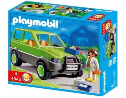 Playmobil 4345 Auto s veterinářkou