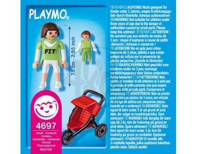 Playmobil 4697 - Maminka s trojkolkou