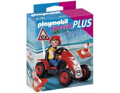 Playmobil 4759 - Chlapec se závodní buginou