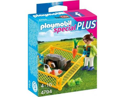 Playmobil 4794 Holčička s morčaty