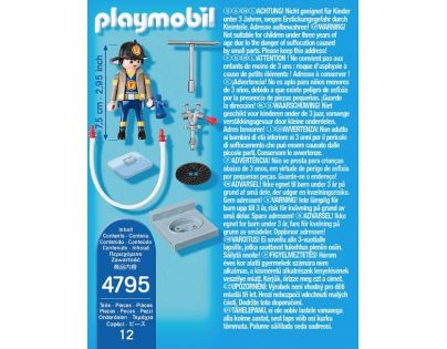 Playmobil 4795 Hasič s hydrantmi