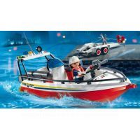Playmobil 4823 - Hasičský přívěs s člunem 2