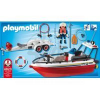 Playmobil 4823 - Hasičský přívěs s člunem 3