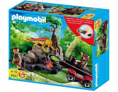 Playmobil 4847 Lovec pokladů s detektorem kovů