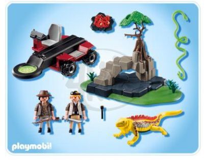 Playmobil 4847 Lovec pokladů s detektorem kovů