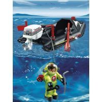 Playmobil 4910 - Záchranářský potápěč se člunem 2