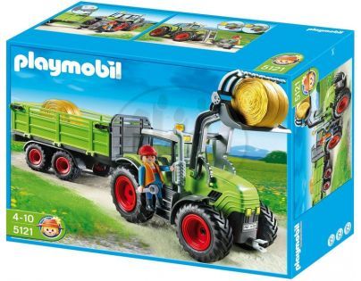 Playmobil 5121 - Traktor s přívěsem