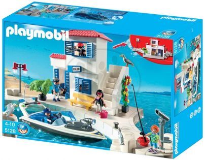 Playmobil 5128 Přístavní policie se člunem