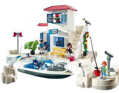 Playmobil 5128 Přístavní policie se člunem