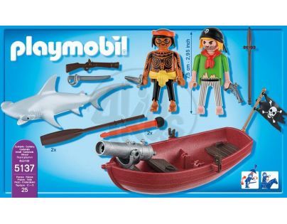 Playmobil 5137 Pirátská veslice s kladivounem