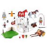 Playmobil 5168 - Výroční Compact Set Souboj rytířů a vůz s kanónem 6