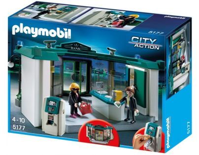 Playmobil 5177 - Banka s trezorem