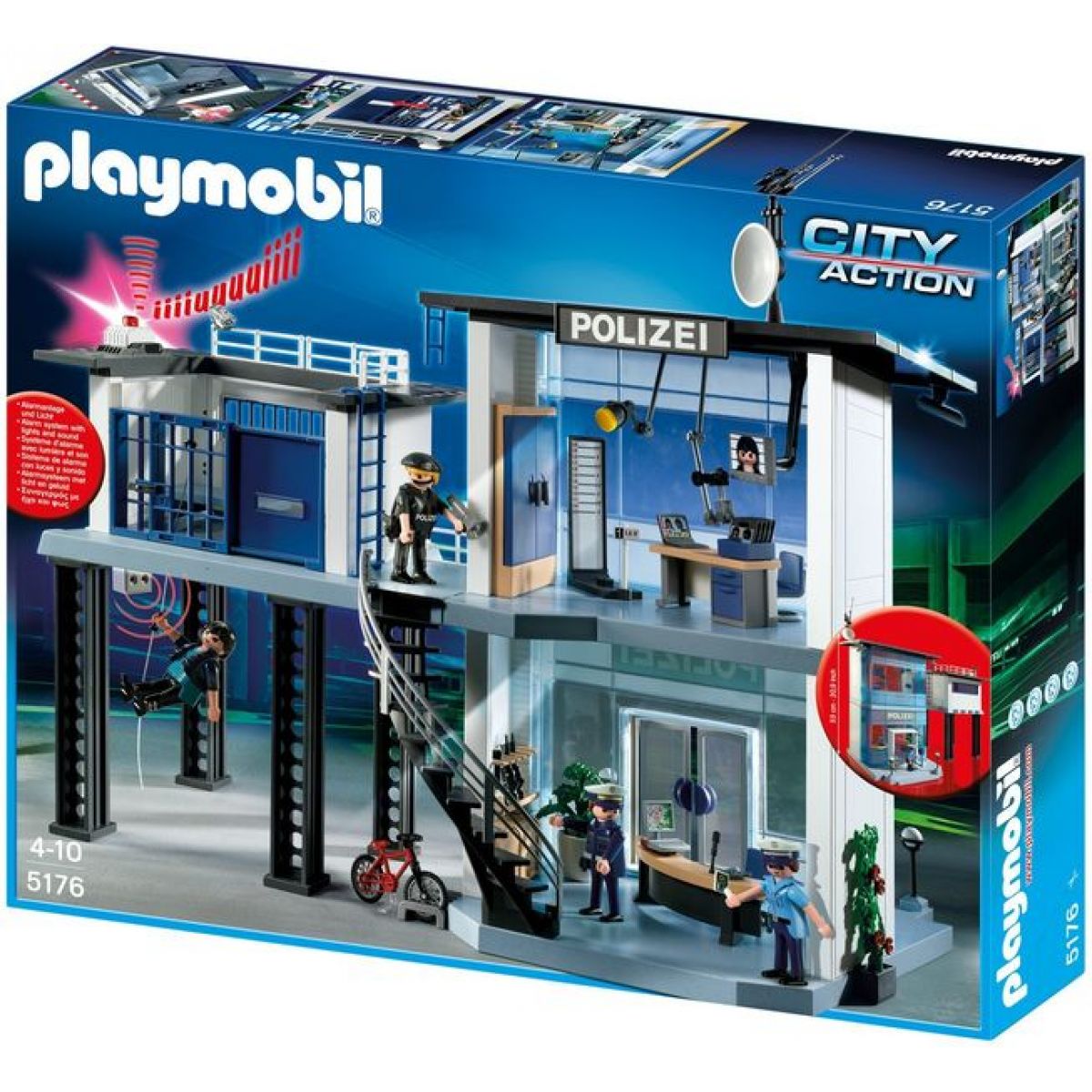 Playmobil 5182 - Policejní stanice s alarmem