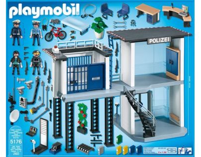 Playmobil 5182 - Policejní stanice s alarmem