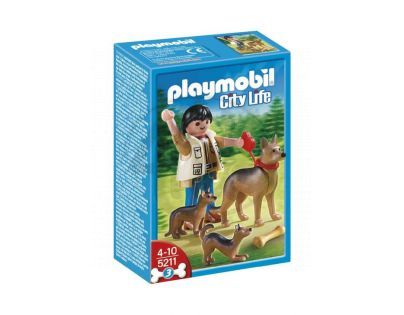 Playmobil 5211 - Německý ovčák se štěňaty