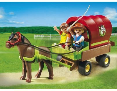 Playmobil 5228 - Dětský povoz s poníkem