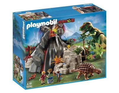 Playmobil 5230 - Sopka s Tyranosaurem