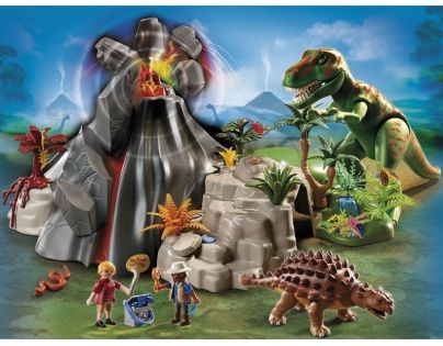 Playmobil 5230 - Sopka s Tyranosaurem