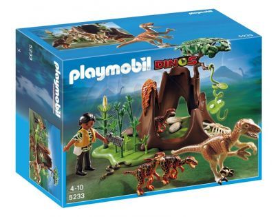 Playmobil 5233 Deinonychus a Velociraptoři